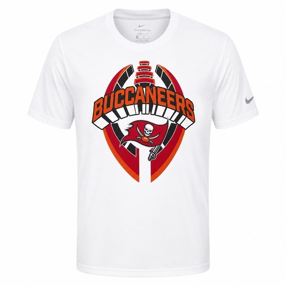 Nike Other - Nike Tampa Bay Buccaneers Dri-FIT White Graphic T-Shirt‎ Mens Medium NWT sporty